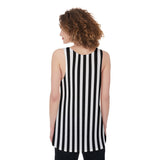 Women's Tank Top Referee Top | Jersey Fabric