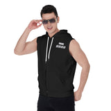 Carson Victory Rollers Men's Zipper-Up Sleeveless Hoodie