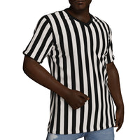 V-Neck Referee Top | Jersey Fabric