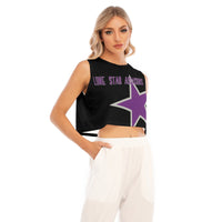 Lone Star Assassins Sleeveless Cropped Top
