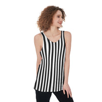 Women's Tank Top Referee Top | Jersey Fabric