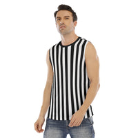 All-Over Print Men's O-neck Ref Tank Top
