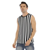 All-Over Print Men's O-neck Ref Tank Top