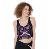 Lone Star Assassins All-Over Print Crop-Tank Top