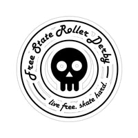 Free State Roller Derby Kiss-Cut Stickers