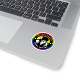 Ventura County Derby Darlins Pride Kiss-Cut Stickers