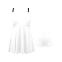 Design Your Own! Chest Pleat Swim Dress Up to 5x!