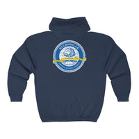 Ellenville Central School District Zip Front Unisex Heavy Blend™ Full Zip Hooded Sweatshirt