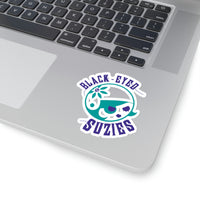 Free State Roller Derby Black Eyed Susies Kiss-Cut Stickers