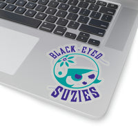 Free State Roller Derby Black Eyed Susies Kiss-Cut Stickers