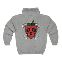 Strawberry City Roller Derby Unisex Heavy Blend™ Full Zip Hooded Sweatshirt