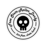 Free State Roller Derby Kiss-Cut Stickers