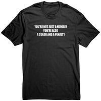 Color Number Penalty Tee (5 cuts)