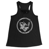 Connecticut Roller Derby Tanks White Logo (5 Cuts!)
