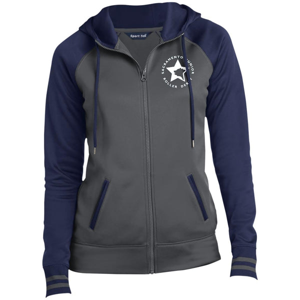 Sacramento Junior Roller Derby Ladies' Sport-Wick® Full-Zip Hooded Jacket