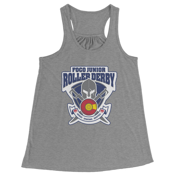 FOCO Jr Roller Derby Flowy Racerback Tank