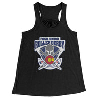 FOCO Jr Roller Derby Flowy Racerback Tank