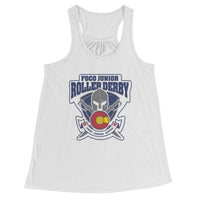 FOCO Jr Roller Derby Flowy Racerback Tank