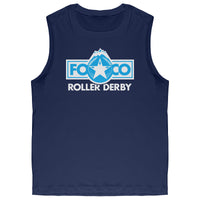 FOCO Roller Derby Tank White Logo (6 cuts!)