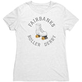Fairbanks Round Logo Roller Derby Tees (5 cuts!)