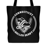 Connecticut Roller Derby Tote Bag