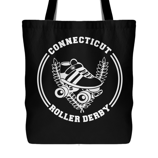 Connecticut Roller Derby Tote Bag