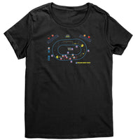 Pac Man Roller Derby Tee/Tank/Hoodie (6 cuts!)
