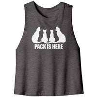 Pack is Here Roller Derby Cat Tank (5 Cuts!)