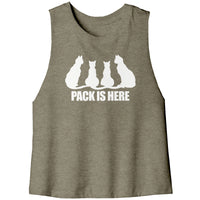 Pack is Here Roller Derby Cat Tank (5 Cuts!)