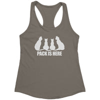 Pack is Here Roller Derby Cat Tank (5 Cuts!)