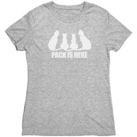 Pack is Here Roller Derby Cat Tee (5 Cuts!)