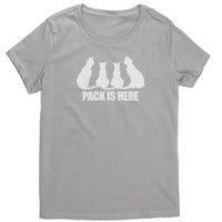 Pack is Here Roller Derby Cat Tee (5 Cuts!)