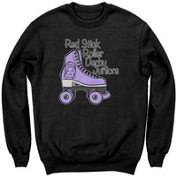 Red Stick Jr Roller Derby Rollerskate Crewneck/Hoodies
