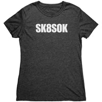 SK8SOK Roller Derby Tee (5 cuts!)