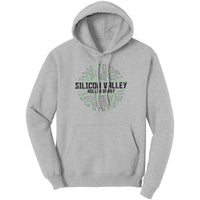 Silicon Valley Roller Derby Outerwear Black Circuit Logo (6 Cuts!)