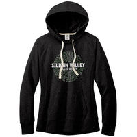 Silicon Valley Roller Derby Outerwear White Circuit Logo (6 Cuts!)