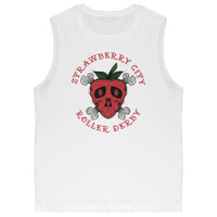 Strawberry City Roller Derby Logo Tanks (6 cuts!)