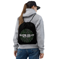 Silicon Valley Roller Derby Drawstring bag