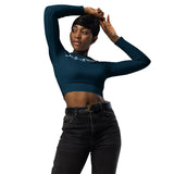 Sacramento Roller Derby Recycled long-sleeve crop top