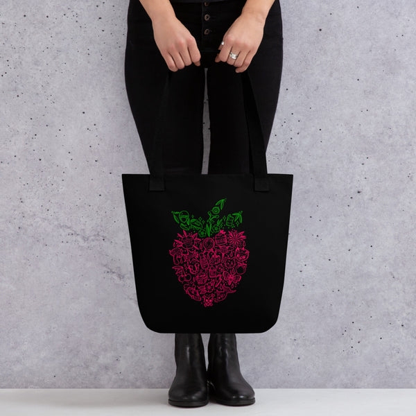 Strawberry City Roller Derby Tote bag