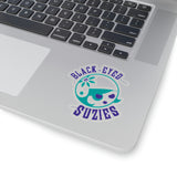 Free State Roller Derby Black Eyed Susies Kiss-Cut Stickers