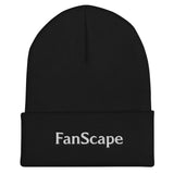 FanScape Wordmark Logo Cuffed Beanie