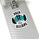 Free State Roller Derby Rock Villains Kiss-Cut Stickers