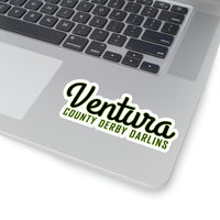 Ventura County Derby Darlins Kiss-Cut Stickers