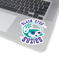 Free State Roller Derby Black Eyed Susies Kiss-Cut Stickers