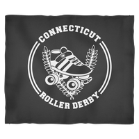 Connecticut Roller Derby Fleece Blanket