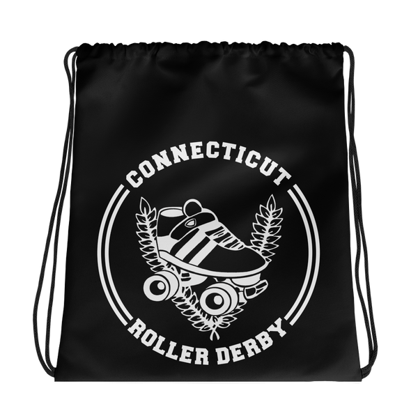 Connecticut Roller Derby Drawstring bag