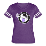 Red Stick Jr Roller Derby Women’s Vintage Sport T-Shirt - vintage purple/white