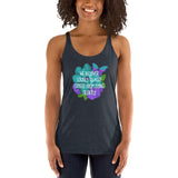 We Recover Loudly Women's Racerback Tank
